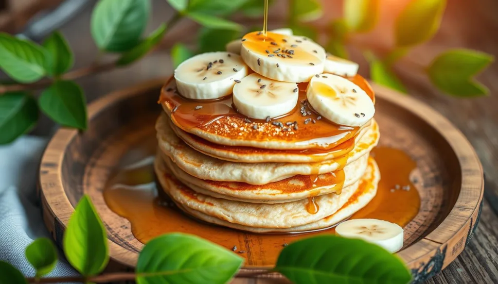 Banana Protein Pancakes