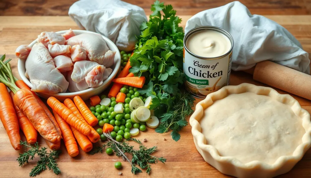 Chicken Pot Pie Ingredients