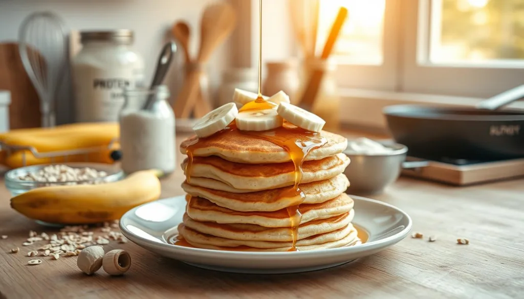 Cooking protein pancakes