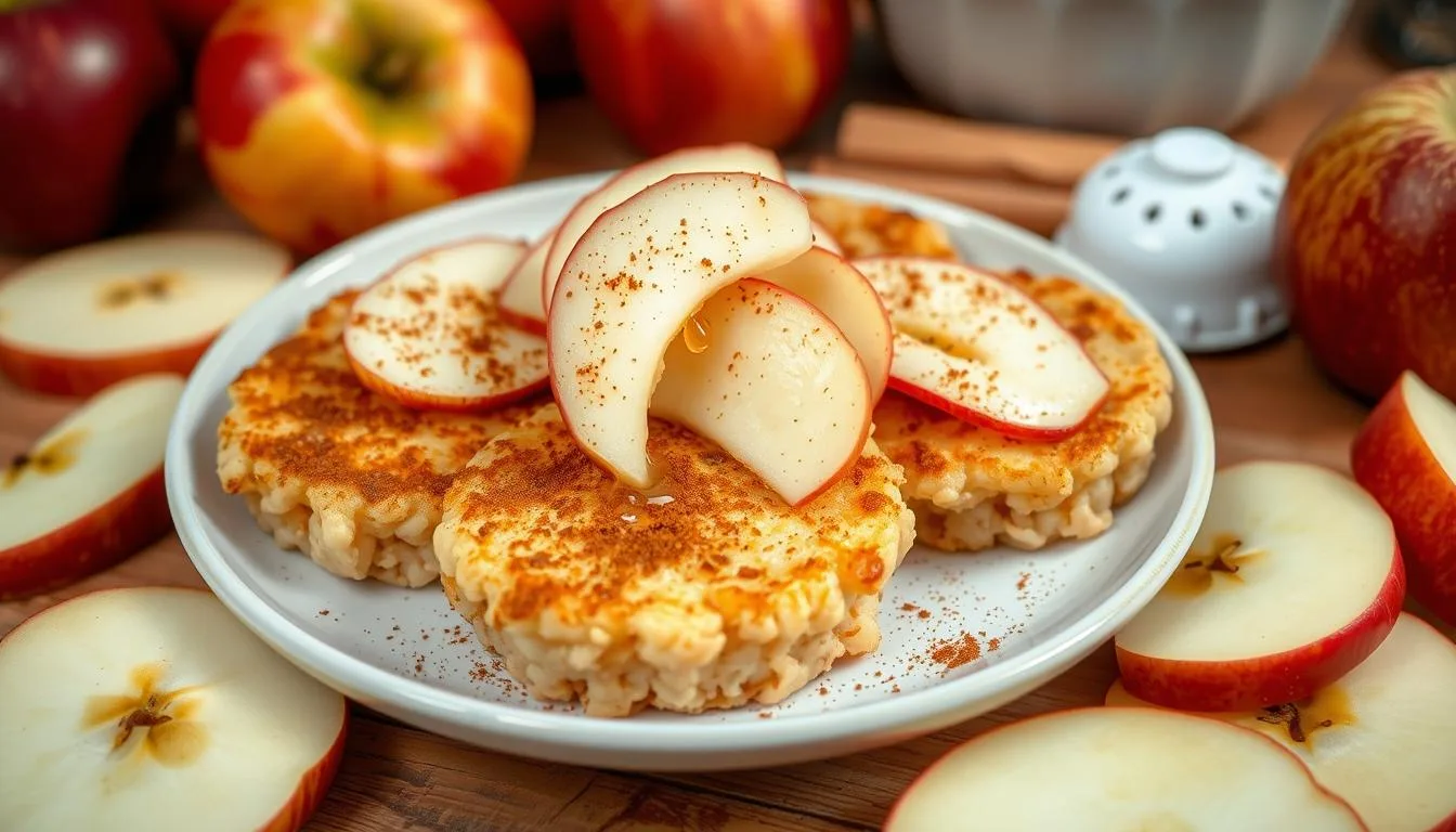 apple cinnamon rice cakes