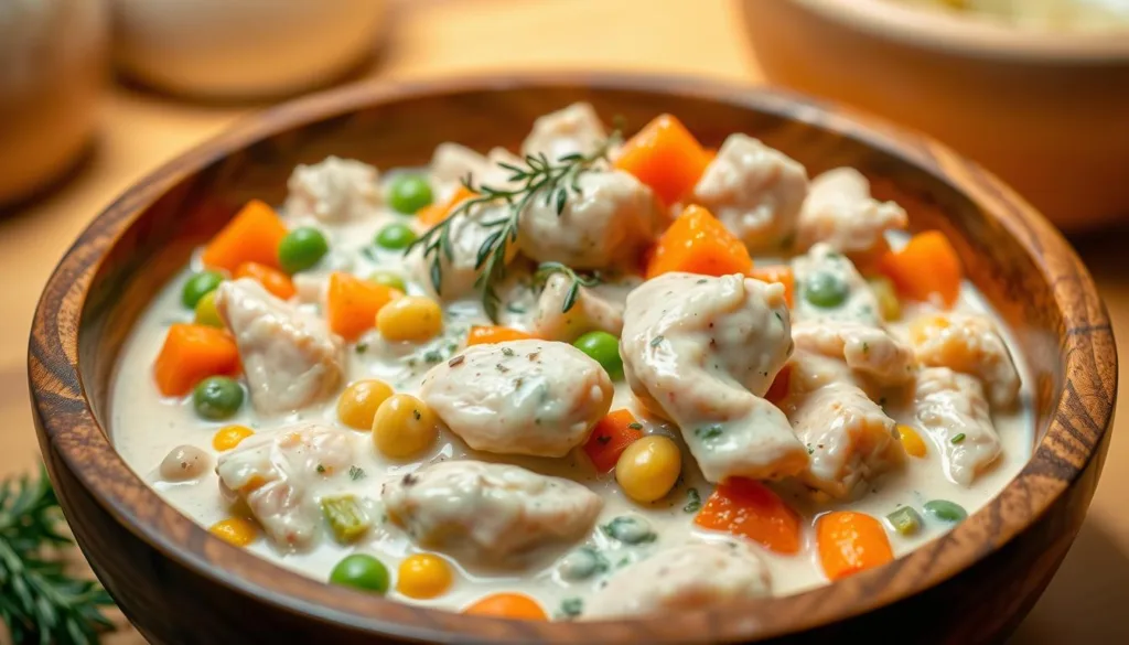 creamy chicken filling