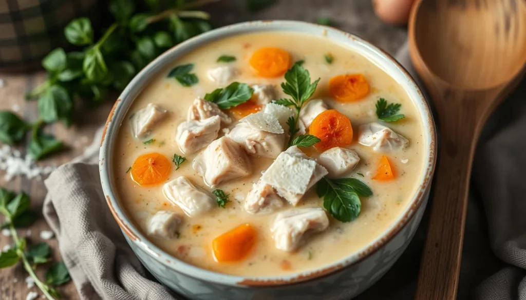 creamy chicken soup