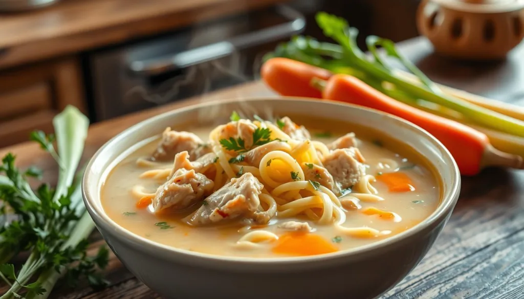 creamy chicken soup