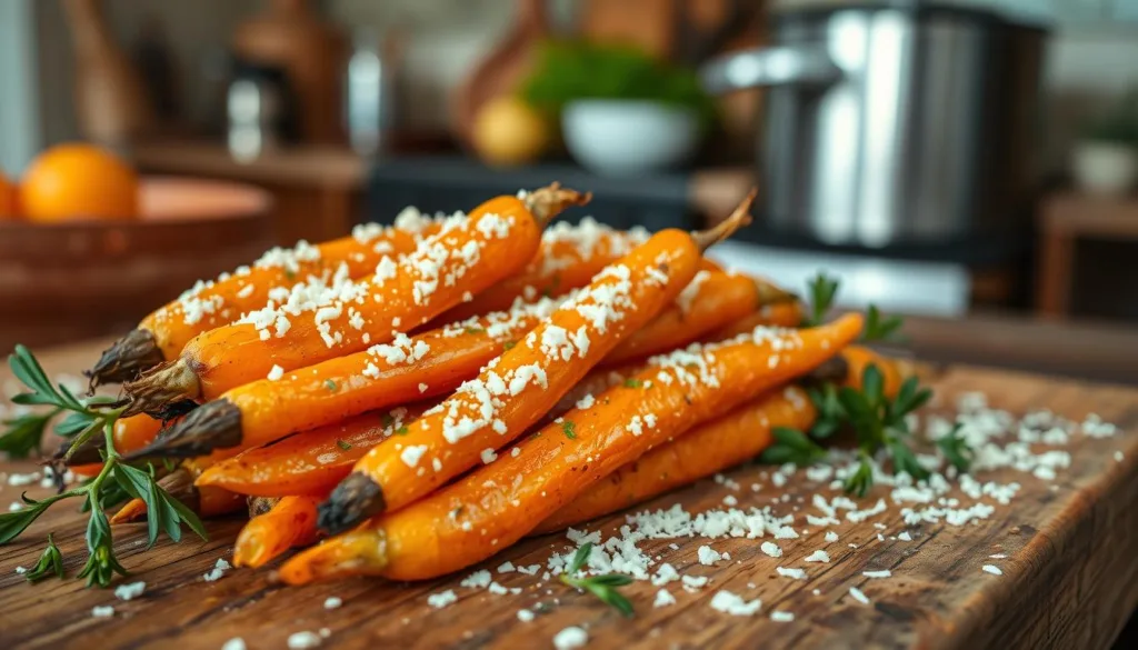 crispy roasted carrots