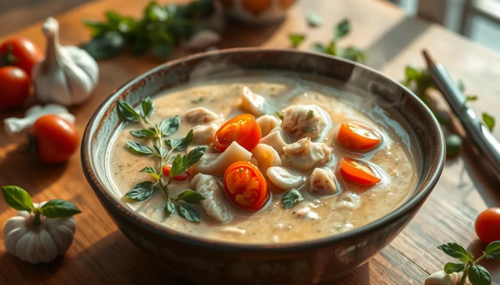 hearty chicken soup