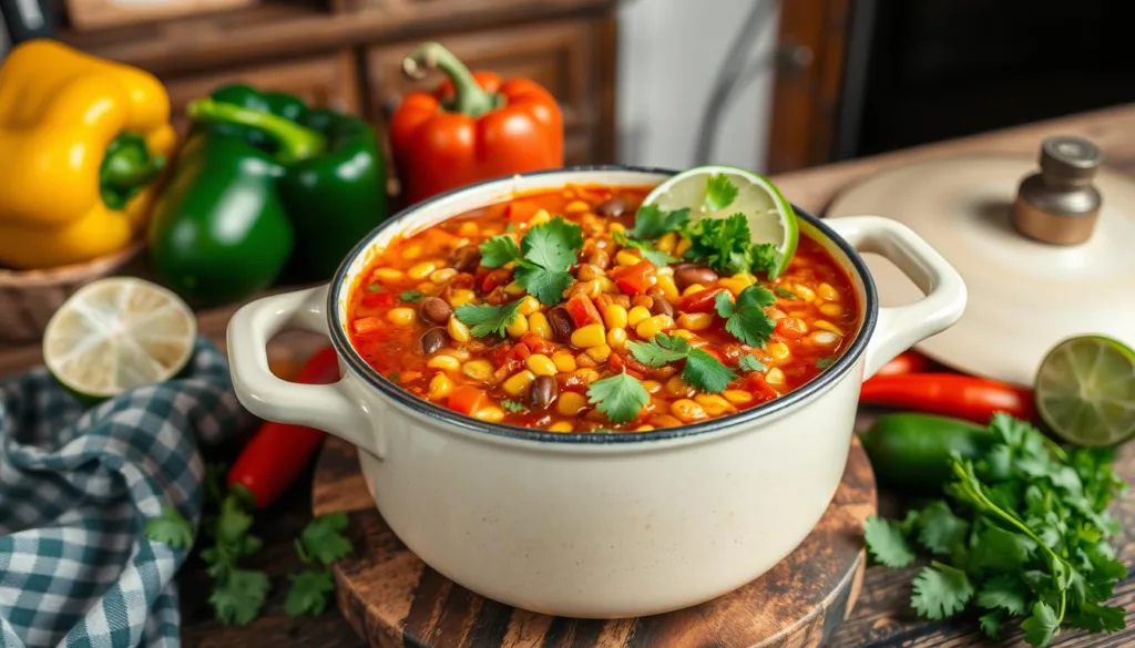 one pot taco soup