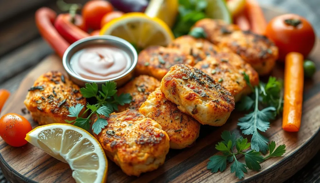 protein salmon bites