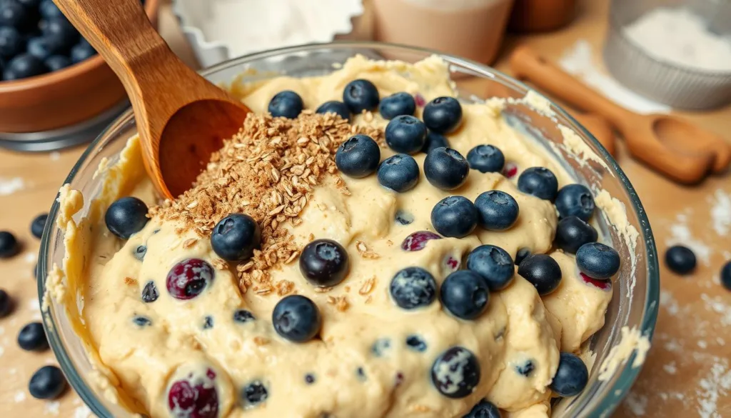 Blueberry Crumble Cookie Dough