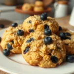 Blueberry Crumble Cookies