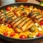 Mediterranean Chicken and Rice